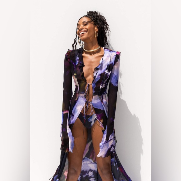 Rat & Boa - Gialina Cardigan (Small) - Picture 3 of 4